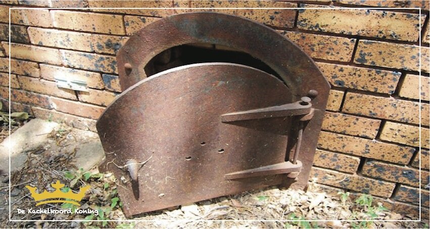 Gietijzeren roet - veegluiken