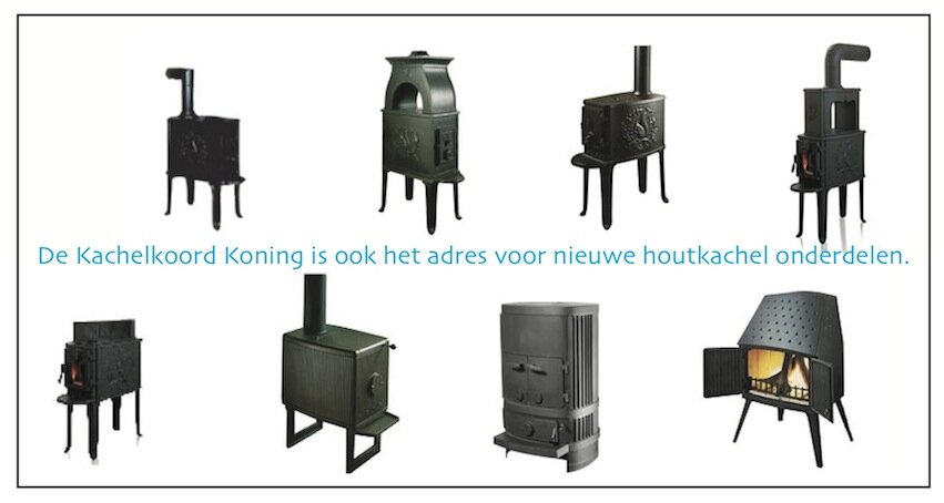 Houtkachel onderdelen