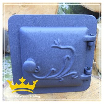 Afsluitbaar veegluik met ornament 1