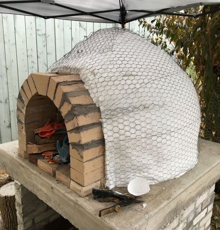 keramische deken pizza oven