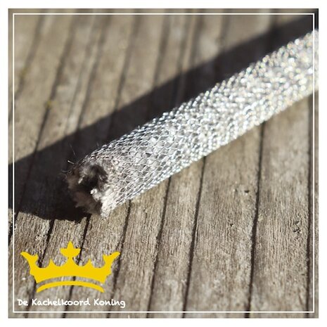 Kachelkoord-8 mm-gaasmantel-metaal-kachelkoord koning